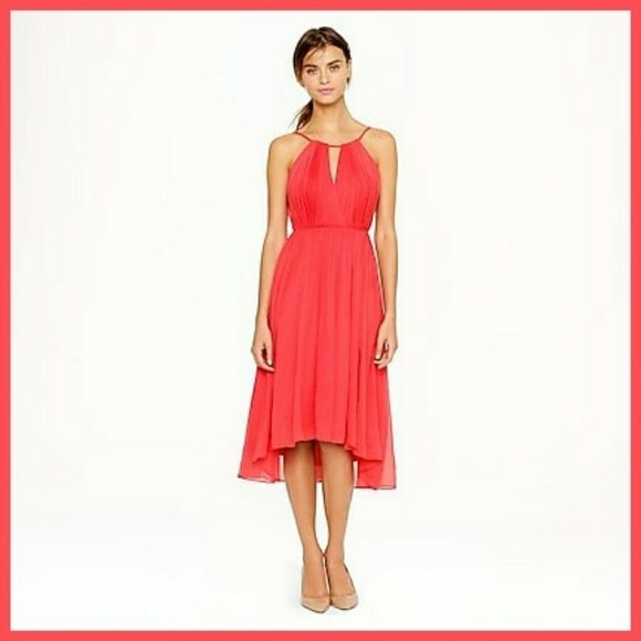 J. Crew Dresses & Skirts - NWT J. Crew Sz 10 Silk Chiffon Selena Dress